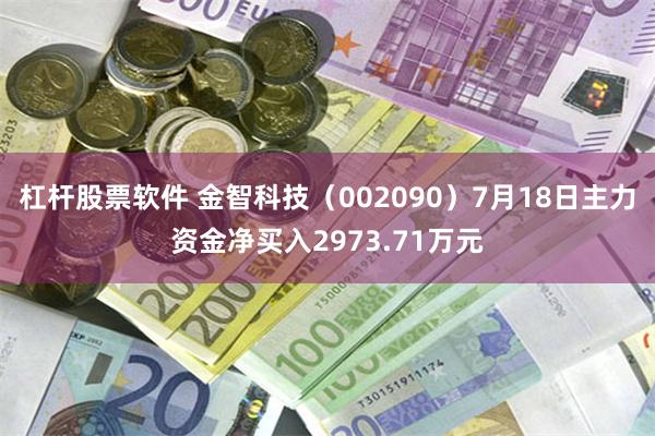 杠杆股票软件 金智科技（002090）7月18日主力资金净买入2973.71万元