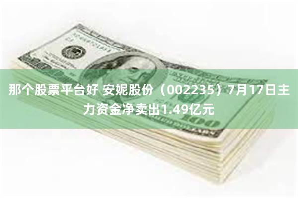 那个股票平台好 安妮股份（002235）7月17日主力资金净卖出1.49亿元