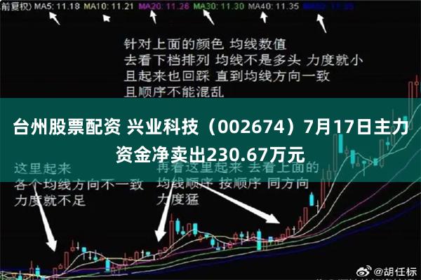 台州股票配资 兴业科技（002674）7月17日主力资金净卖出230.67万元