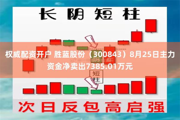 权威配资开户 胜蓝股份（300843）8月25日主力资金净卖出7385.01万元