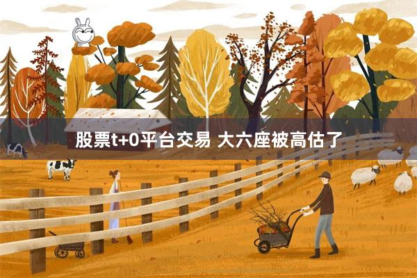 股票t+0平台交易 大六座被高估了